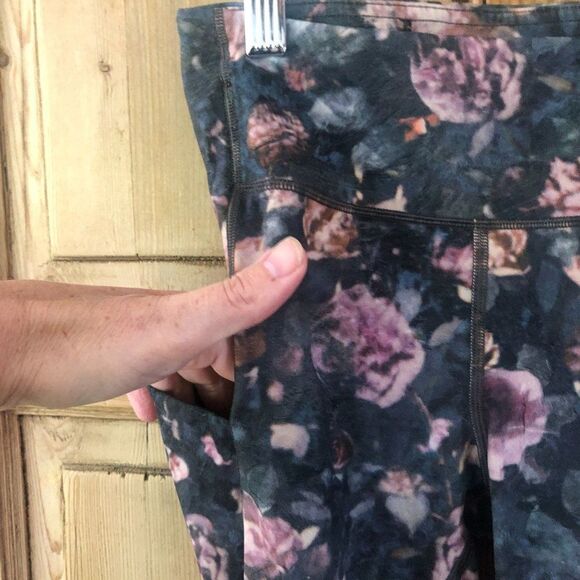 Lululemon 4 Floral Print Speed Up Tight 28" Leggings - Picture 2 of 6